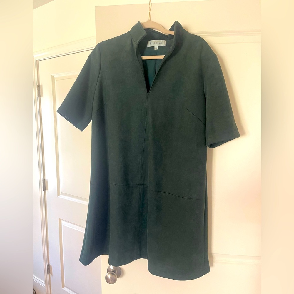 Tuckernuck Clifton faux suede dress